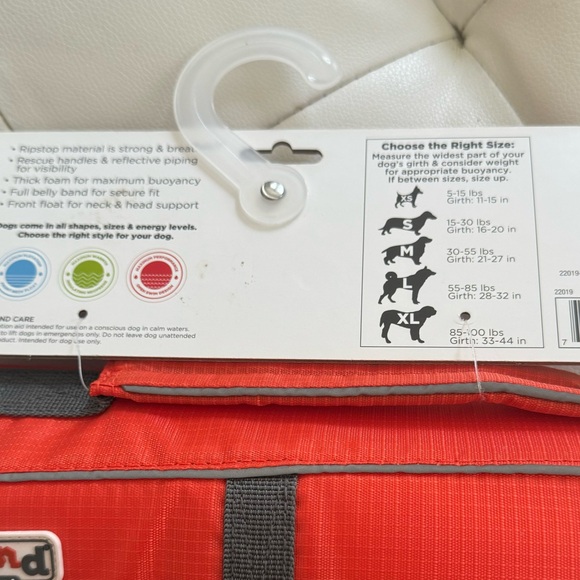 NEW with tags.  Outward Hound dog jacket. Size small. - Picture 3 of 5